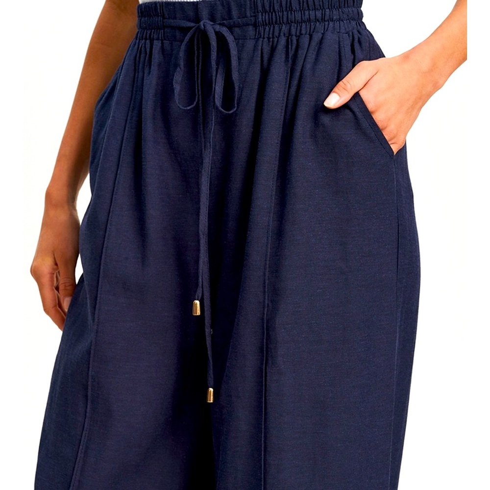 NWOT Pure Collection Navy Blue Casual Slacks